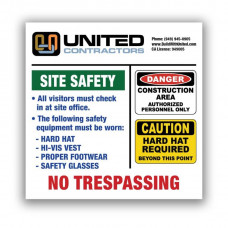 Safety Sign, California